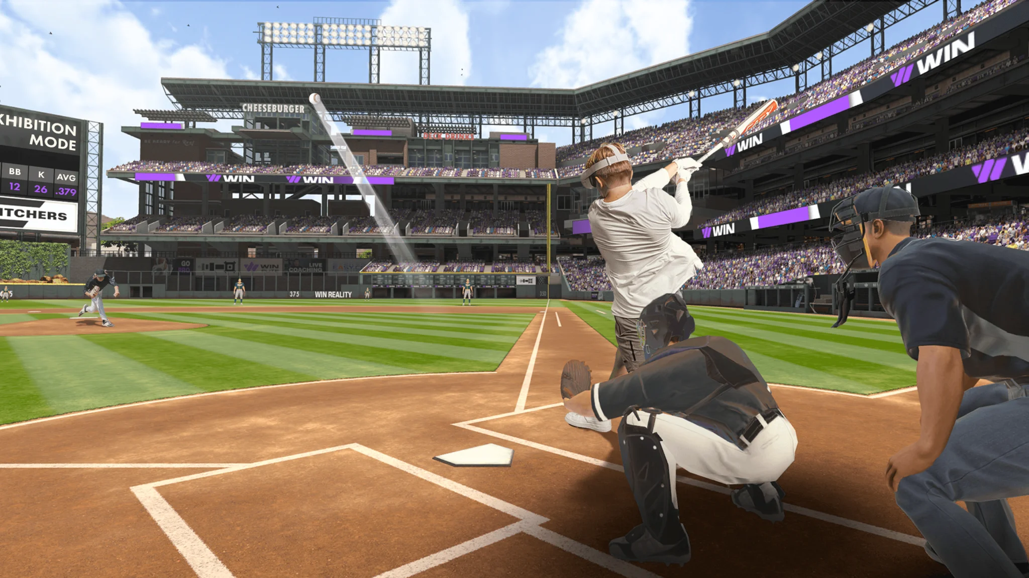 Home Virtual Reality Baseball & Softball Training