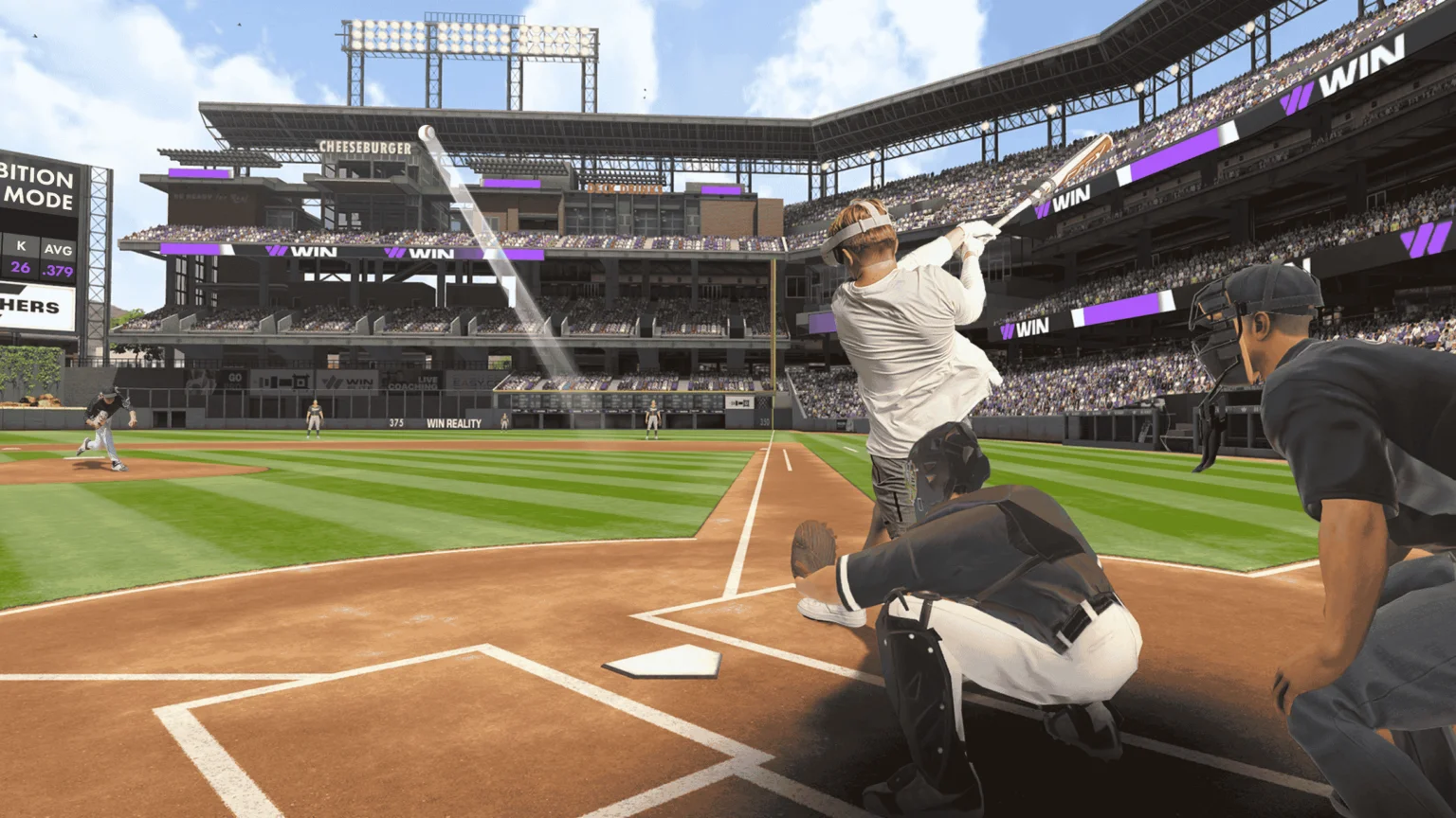 WIN Reality baseball training platform