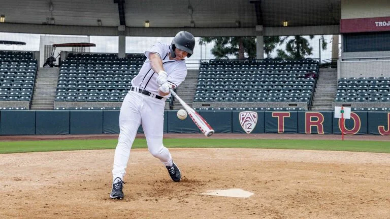 Image of a baseball player hitting